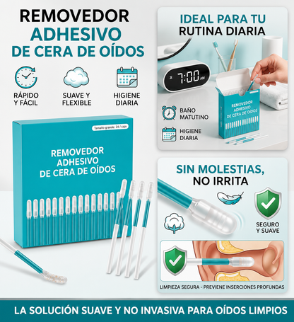 Removedor Adhesivo de Cera de Oídos