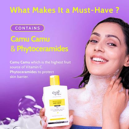 Brightening Body Wash with Vitamin C & Glycolic Acid