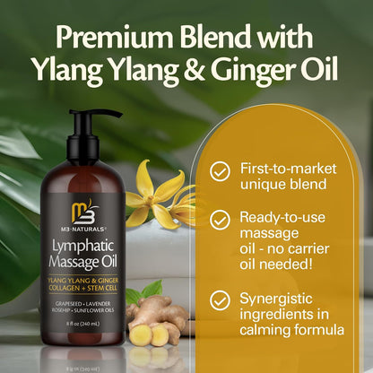 Lymphatic Drainage Oil for Massage