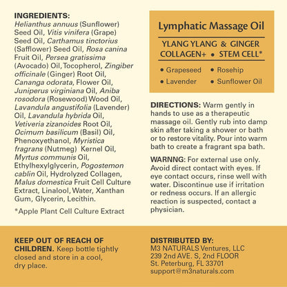 Lymphatic Drainage Oil for Massage